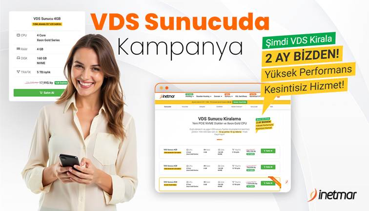 İnternet Dünyasında Büyük Fırsat: İnetmar'dan Rekor Kıran Alan Adı ve Hosting Fiyatları 1 image 1